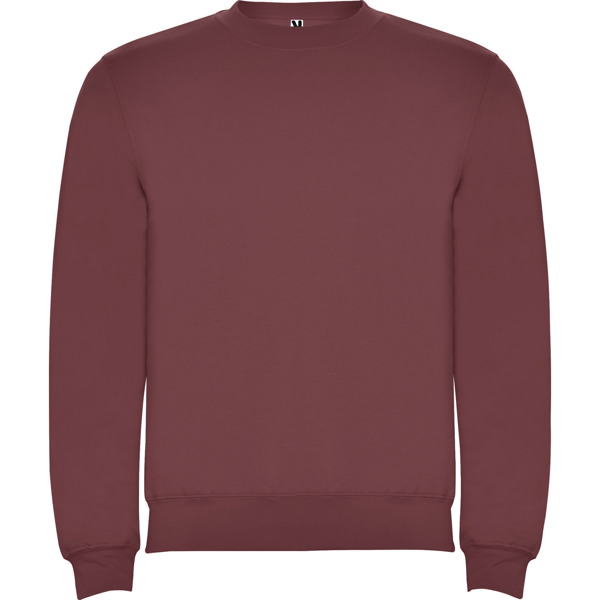 SUDADERA MOD. CLASICA, COLOR ROJO BAYA