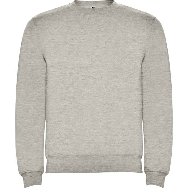 SUDADERA MOD. CLASICA, COLOR BLANCO CENIZA VIGORE