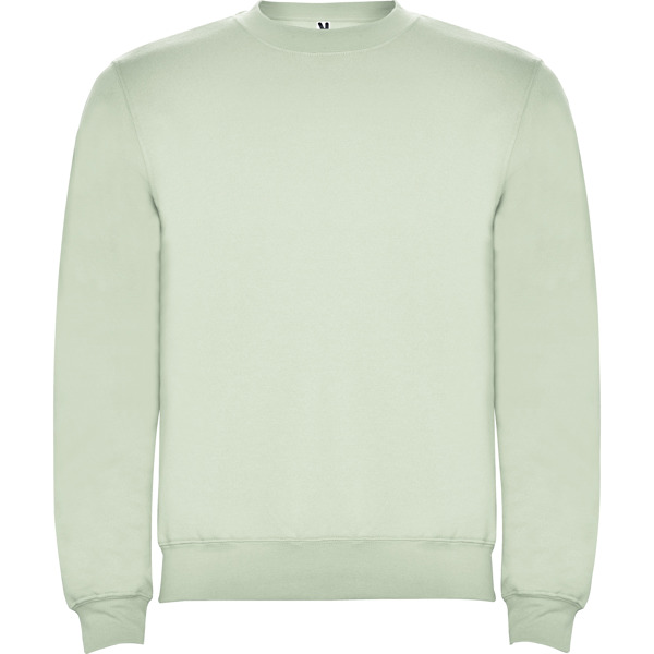 SUDADERA MOD. CLASICA, COLOR VERDE MIST