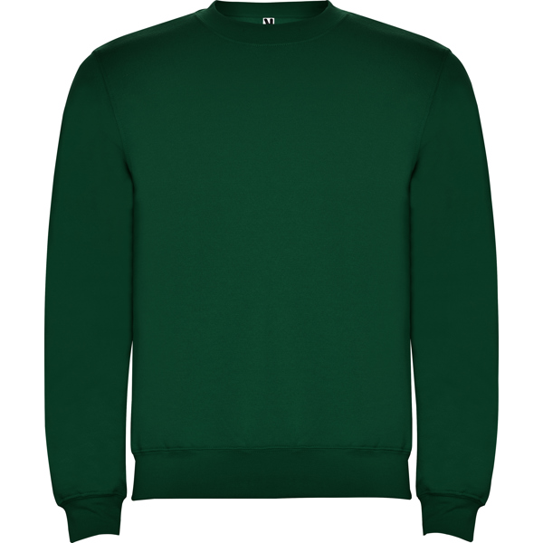 SUDADERA MOD. CLASICA, COLOR VERDE BOTELLA