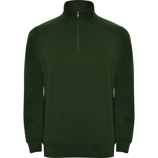 SUDADERA MOD. ANETO, COLOR VERDE BOTELLA