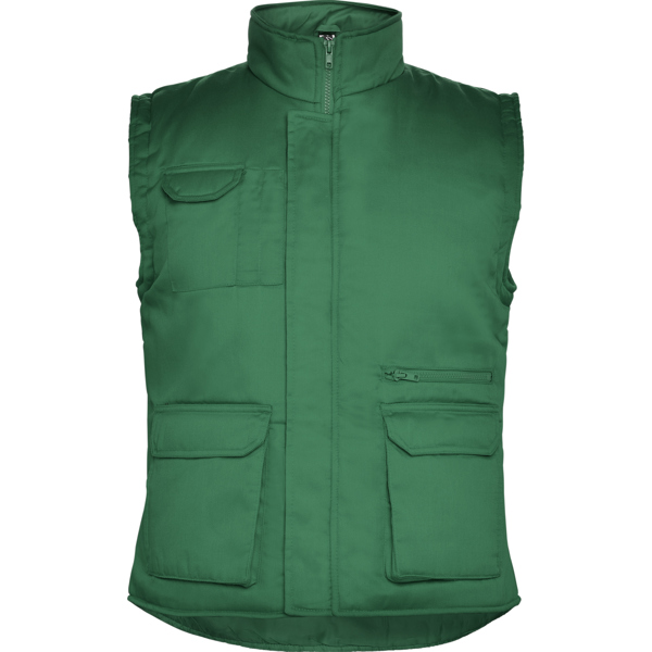 CHALECO MOD. ALMANZOR, COLOR VERDE BOTELLA