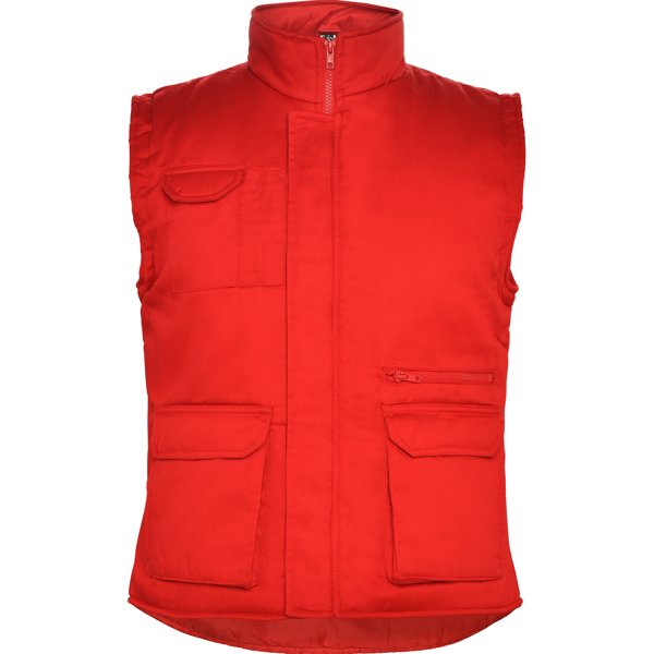 CHALECO MOD. ALMANZOR, COLOR ROJO