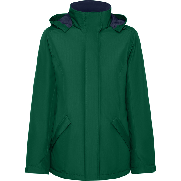 PARKA MOD. AMERICA WOMAN, COLOR VERDE BOTELLA
