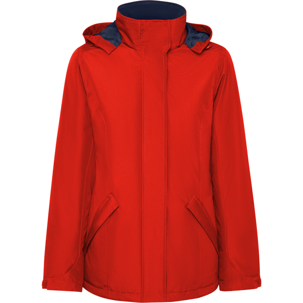 PARKA MOD. AMERICA WOMAN, COLOR ROJO