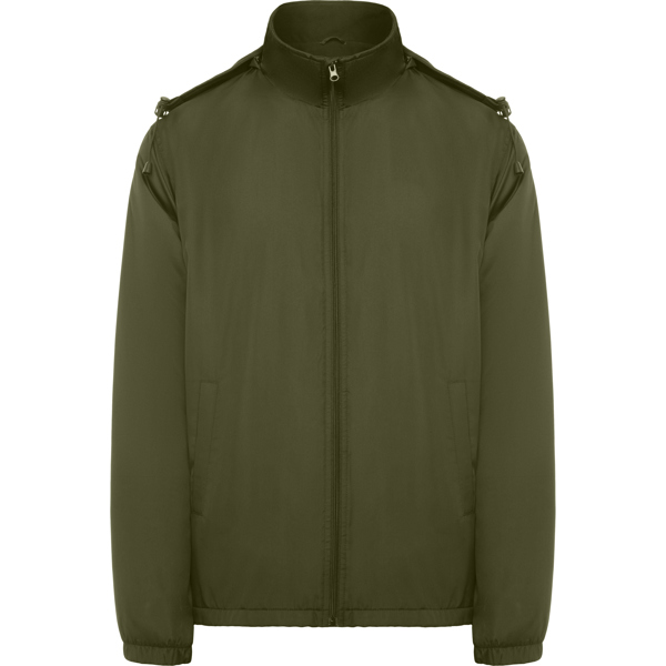CHAQUETA MOD. MAKALU, COLOR VERDE MILITAR