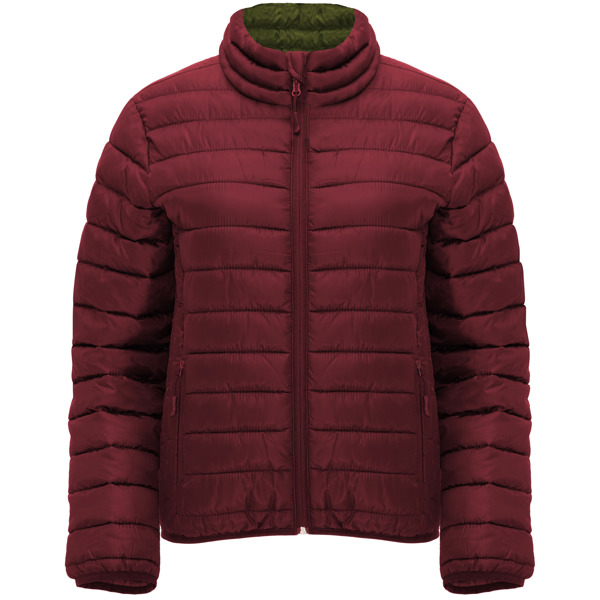 ROPA ABRIGO MOD. FINLAND WOMAN, COLOR GRANATE