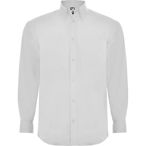 CAMISA MOD. AIFOS L/S, COLOR BLANCO