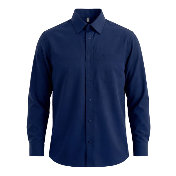 CAMISA MOD. AIFOS L/S, COLOR MARINO