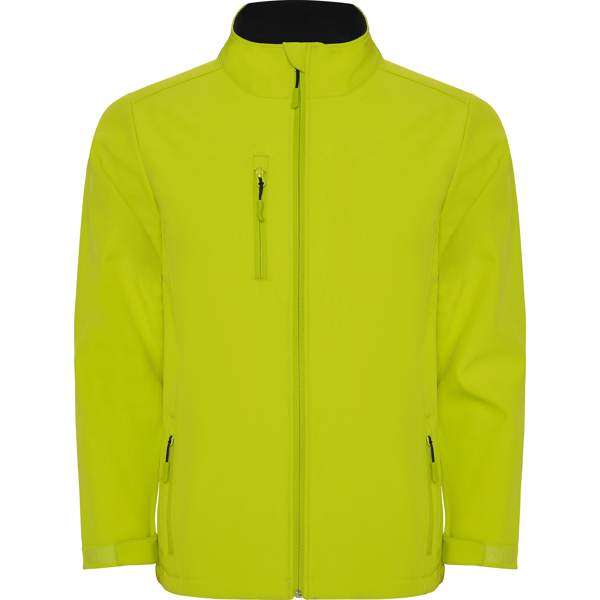 SOFTSHELL MOD. NEBRASKA, COLOR LIMA PUNCH