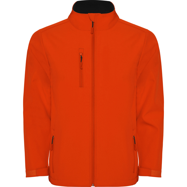 SOFTSHELL MOD. NEBRASKA, COLOR NARANJA FUEGO