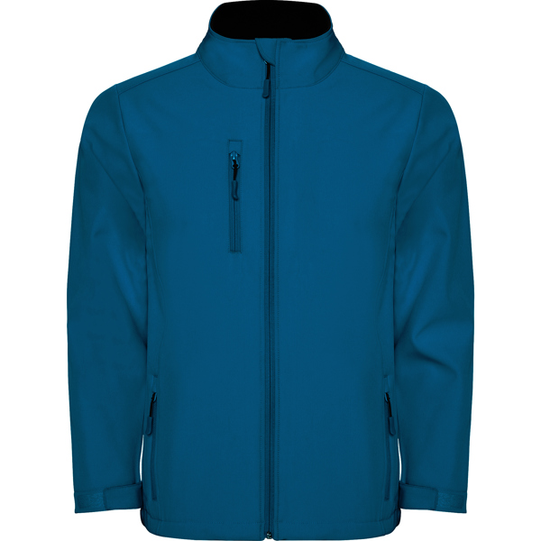 SOFTSHELL MOD. NEBRASKA, COLOR AZUL LUZ DE LUNA