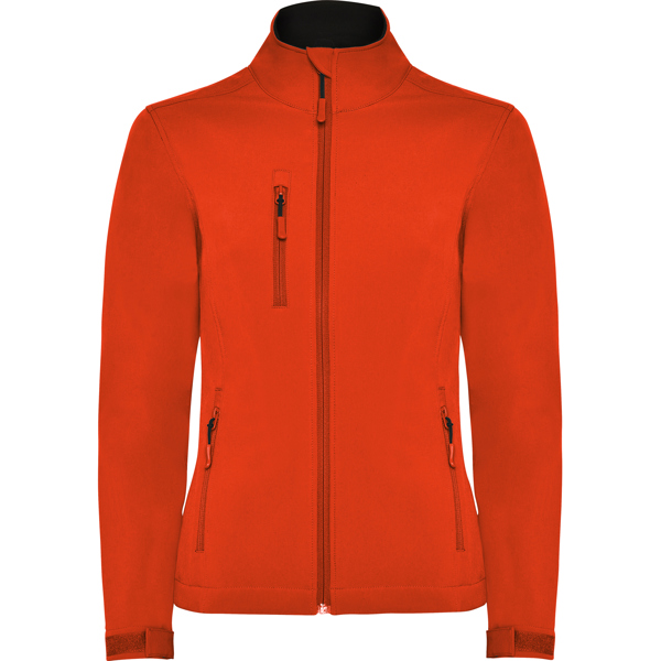 SOFTSHELL MOD. NEBRASKA WOMAN, COLOR NARANJA FUEGO