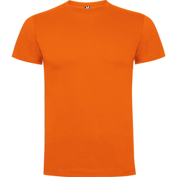 CAMISETA MOD. DOGO PREMIUM, COLOR NARANJA