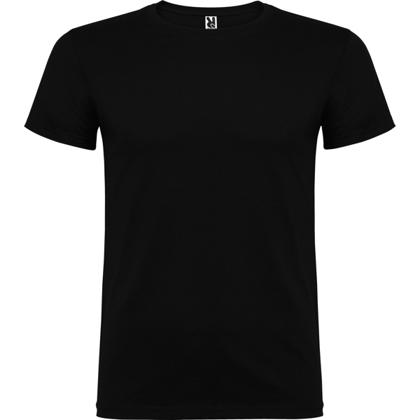 CAMISETA MOD. BEAGLE, COLOR NEGRO