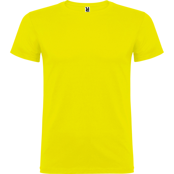 CAMISETA MOD. BEAGLE, COLOR AMARILLO