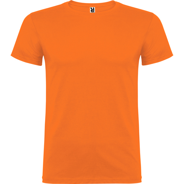 CAMISETA MOD. BEAGLE, COLOR NARANJA