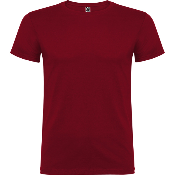 CAMISETA MOD. BEAGLE, COLOR GRANATE