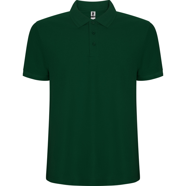 POLO MOD. PEGASO PREMIUM, COLOR VERDE BOTELLA