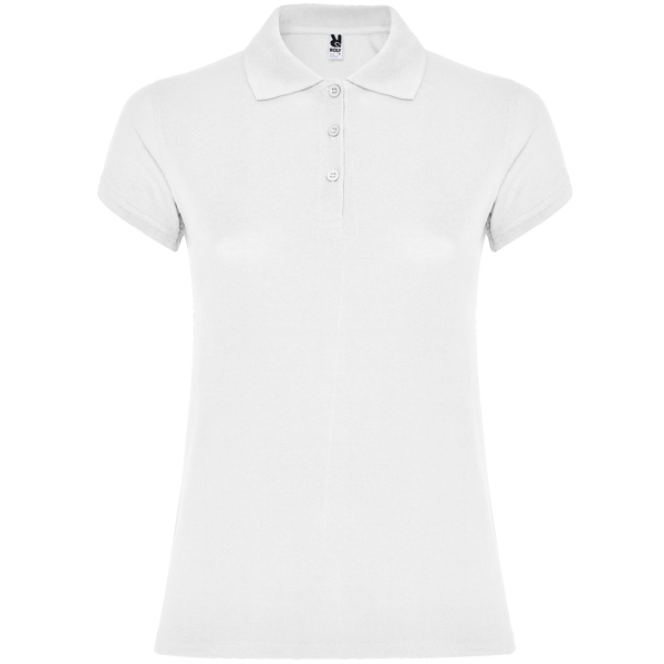 POLO MOD. STAR WOMAN, COLOR BLANCO