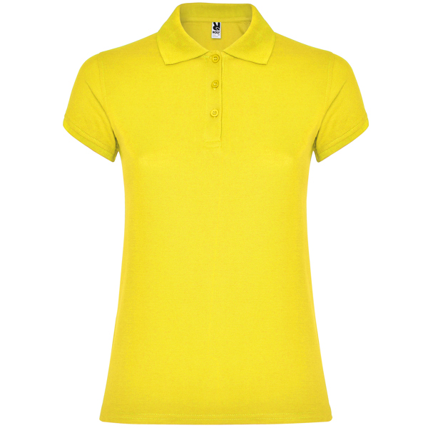 POLO MOD. STAR WOMAN, COLOR AMARILLO