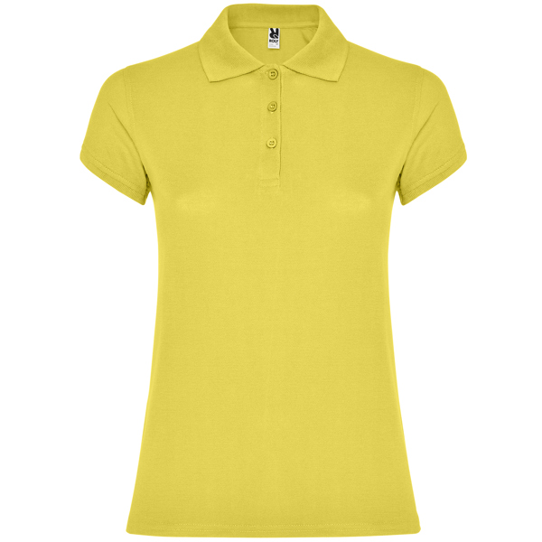 POLO MOD. STAR WOMAN, COLOR AMARILLO MAÍZ