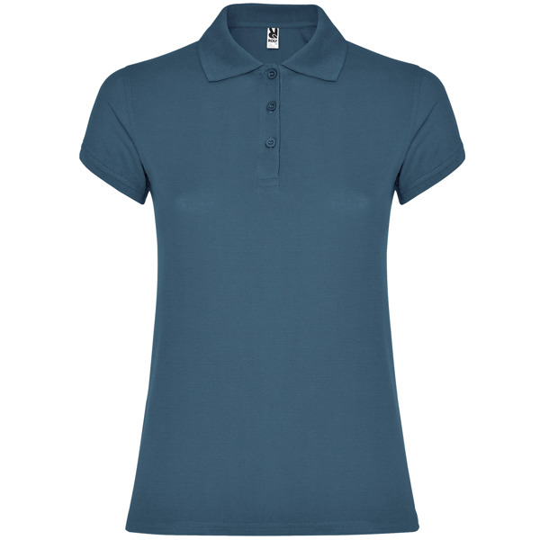 POLO MOD. STAR WOMAN, COLOR AZUL TORMENTA