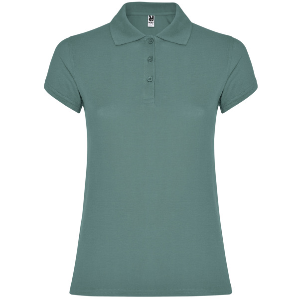 POLO MOD. STAR WOMAN, COLOR AZUL CALMA