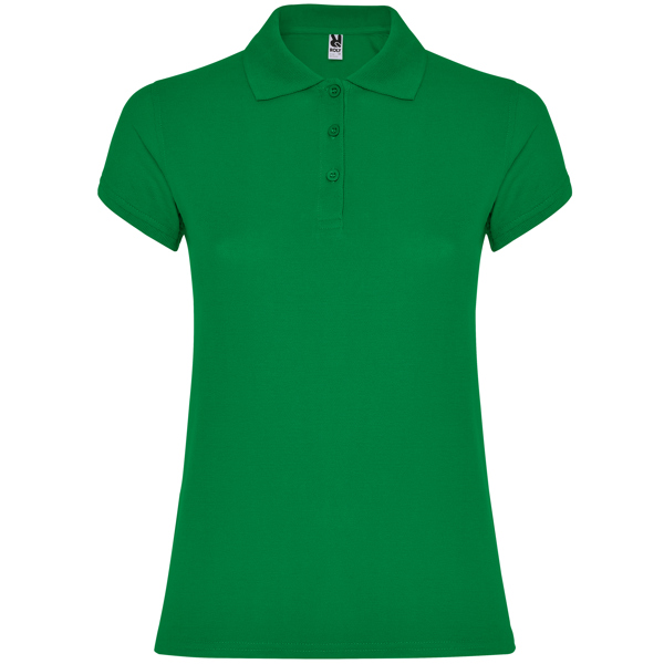 POLO MOD. STAR WOMAN, COLOR VERDE TROPICAL