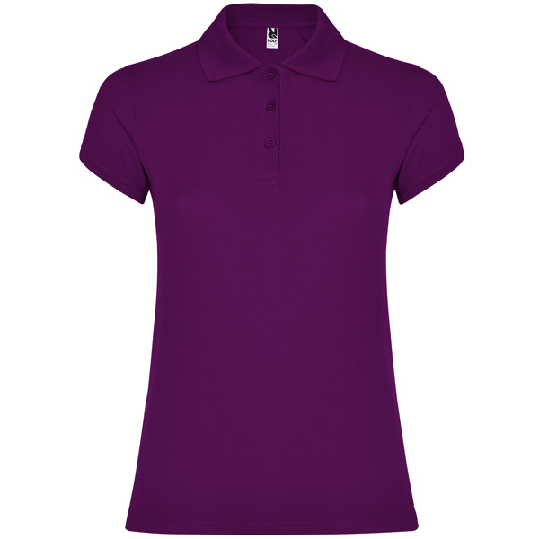 POLO MOD. STAR WOMAN, COLOR PURPURA