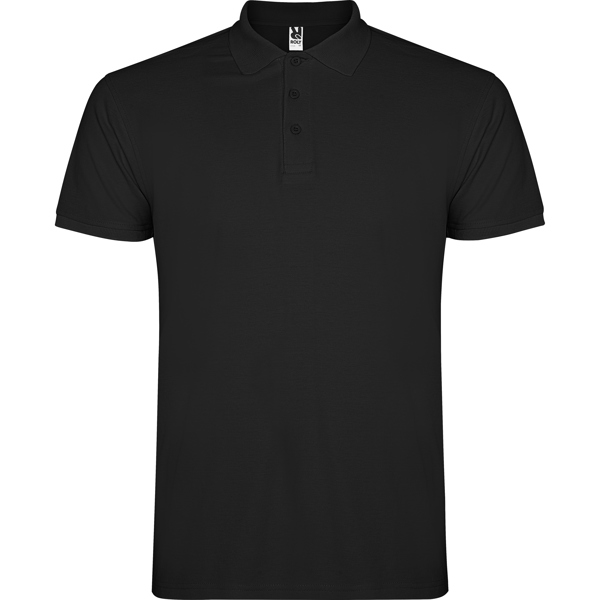 POLO MOD. STAR, COLOR NEGRO