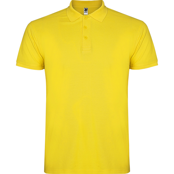 POLO MOD. STAR, COLOR AMARILLO