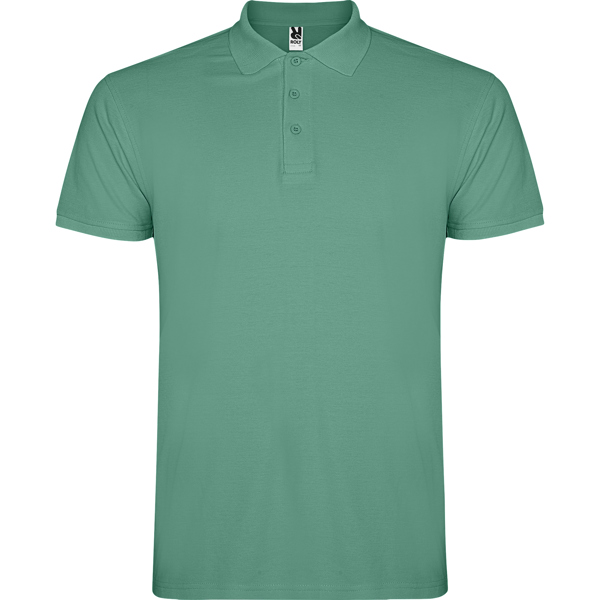 POLO MOD. STAR, COLOR MENTA OSCURO
