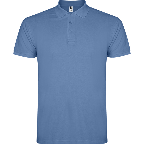 POLO MOD. STAR, COLOR AZUL RIVIERA