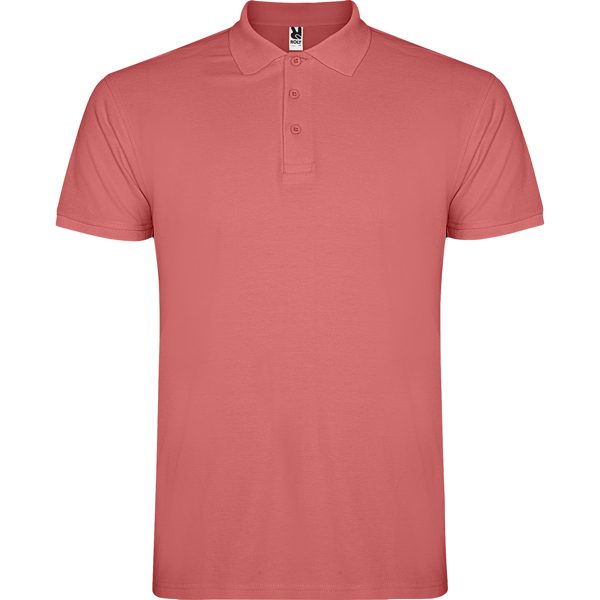 POLO MOD. STAR, COLOR ROJO CRISANTEMO