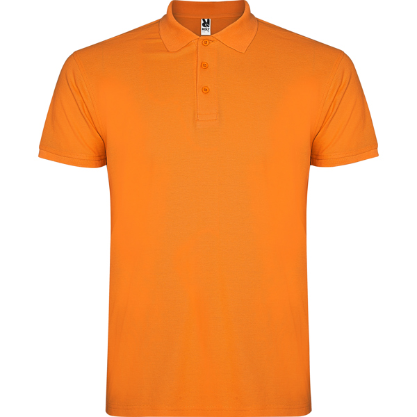 POLO MOD. STAR, COLOR NARANJA