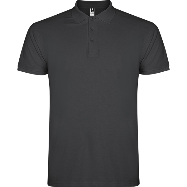 POLO MOD. STAR, COLOR PLOMO OSCURO