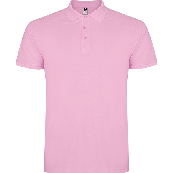 POLO MOD. STAR, COLOR ROSA CLARO