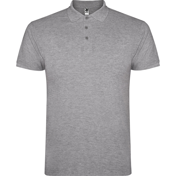 POLO MOD. STAR, COLOR GRIS VIGORE