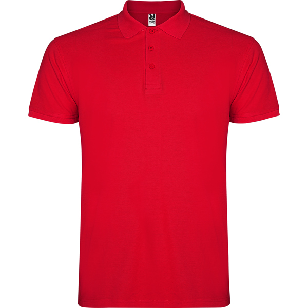 POLO MOD. STAR, COLOR ROJO