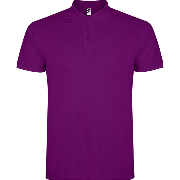 POLO MOD. STAR, COLOR PURPURA