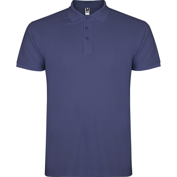POLO MOD. STAR, COLOR AZUL DENIM