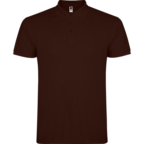 POLO MOD. STAR, COLOR CHOCOLATE
