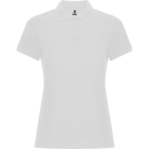 POLO MOD. PEGASO WOMAN PREMIUM, COLOR BLANCO
