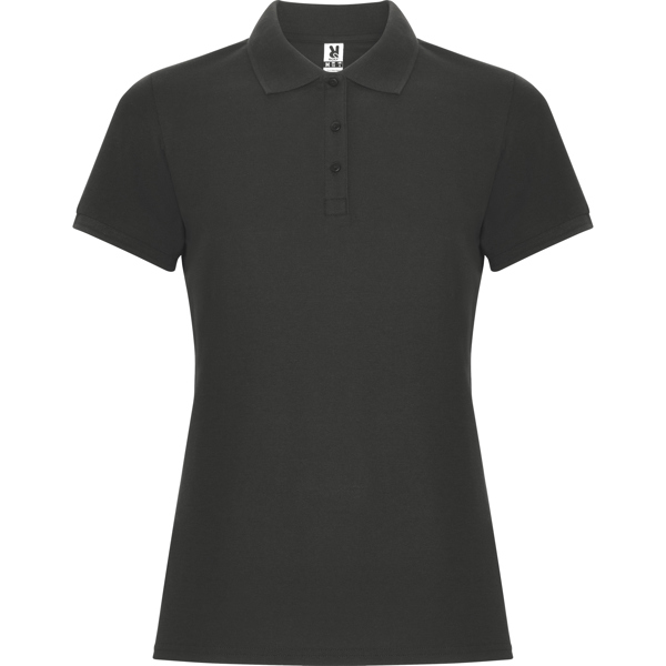 POLO MOD. PEGASO WOMAN PREMIUM, COLOR PLOMO OSCURO