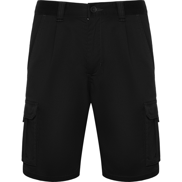 BERMUDAS MOD. VITARA, COLOR NEGRO