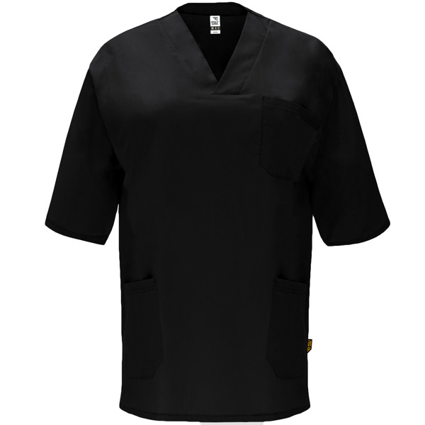 CAMISETA MOD. PANACEA, COLOR NEGRO