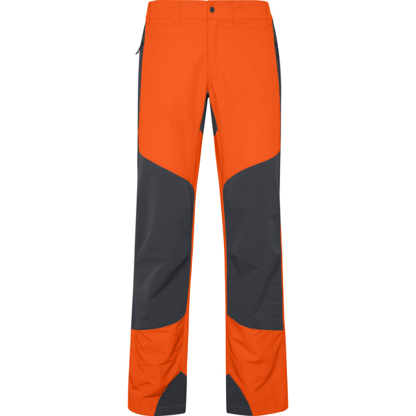 PANTALÓN MOD. BONATI, COLOR NARANJA BERMELLON/PLOMO OSCURO