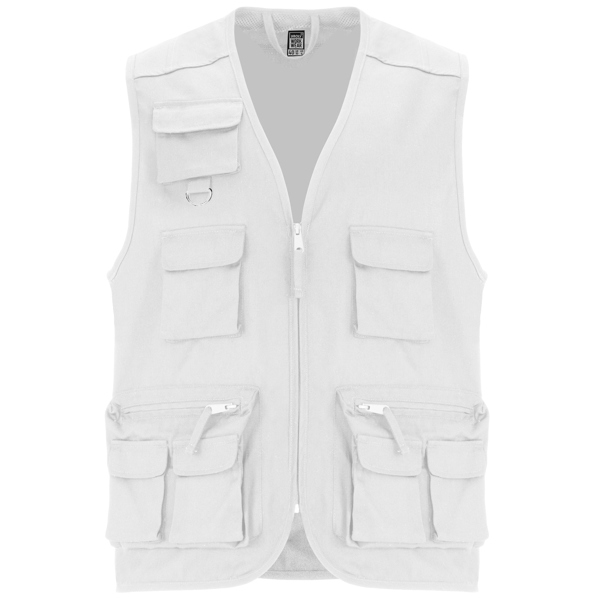 CHALECO MOD. VENERA, COLOR BLANCO