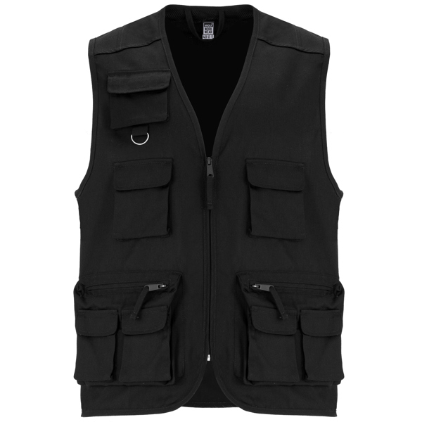 CHALECO MOD. VENERA, COLOR NEGRO